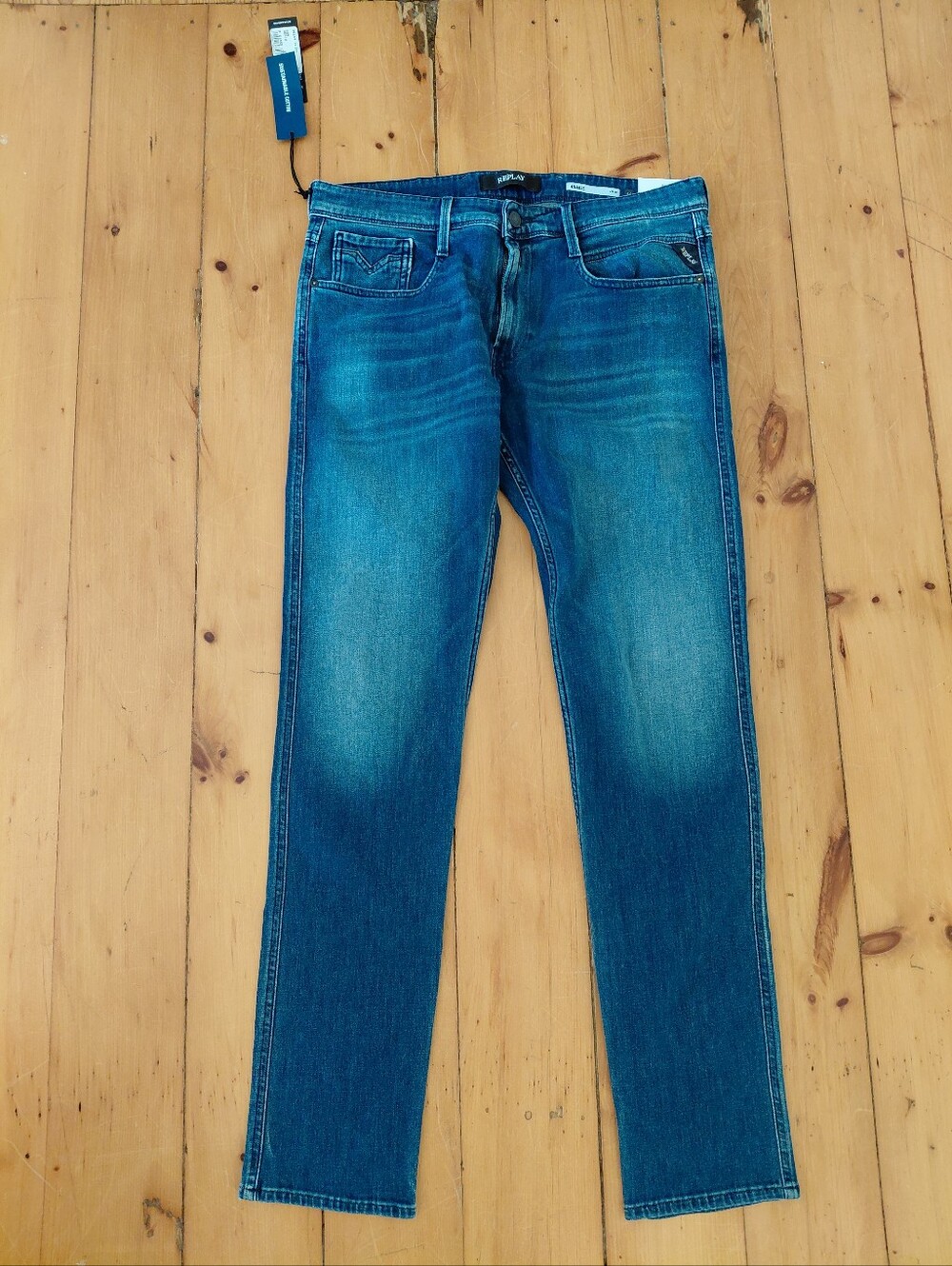Replay Anbass slim jeans NWT Italian Denim
